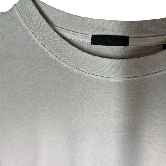 ATM Anthony Thomas‎ Melillo Ombre Boxy Long Sleeve Tee Gray White Orange Large - Picture 7 of 10